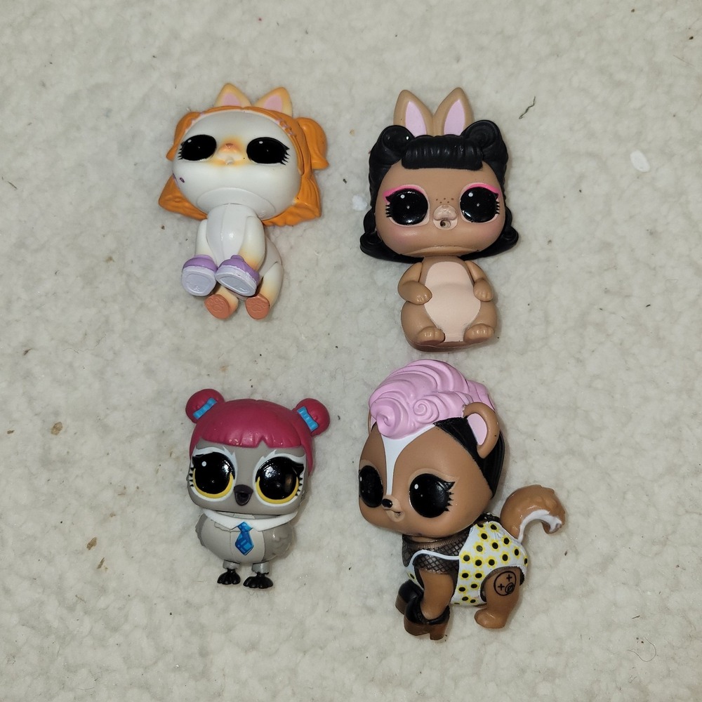 L.O.L. Surprise Lot Of  4 Pets 2018